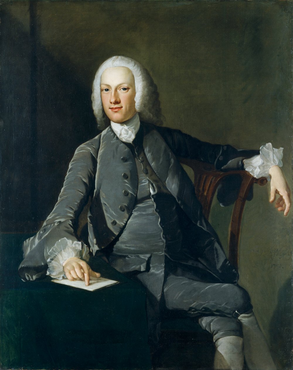 Sir Edward Lloyd d. 1795, 1750. av Richard Wilson