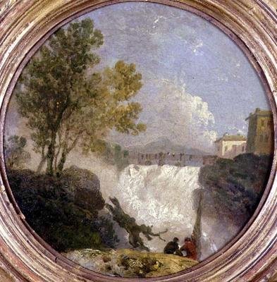 Weir on the Po av Richard Wilson