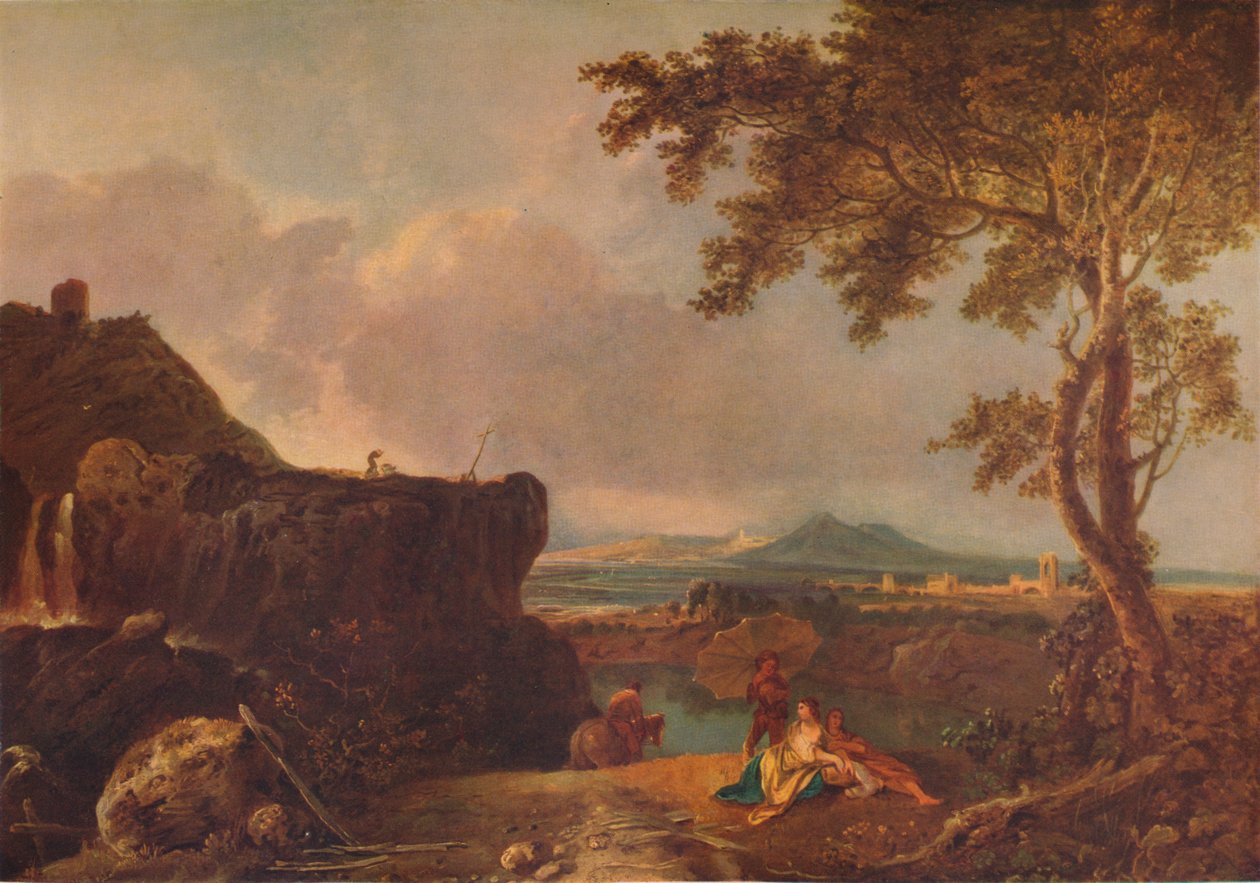Den hvite munken II, c1775, 1938 av Richard Wilson