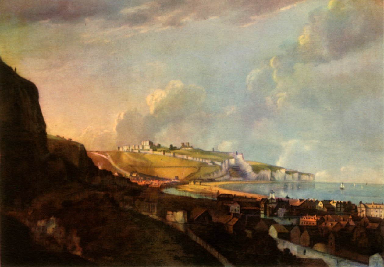 Utsikt over Dover, 1747, 1944. av Richard Wilson