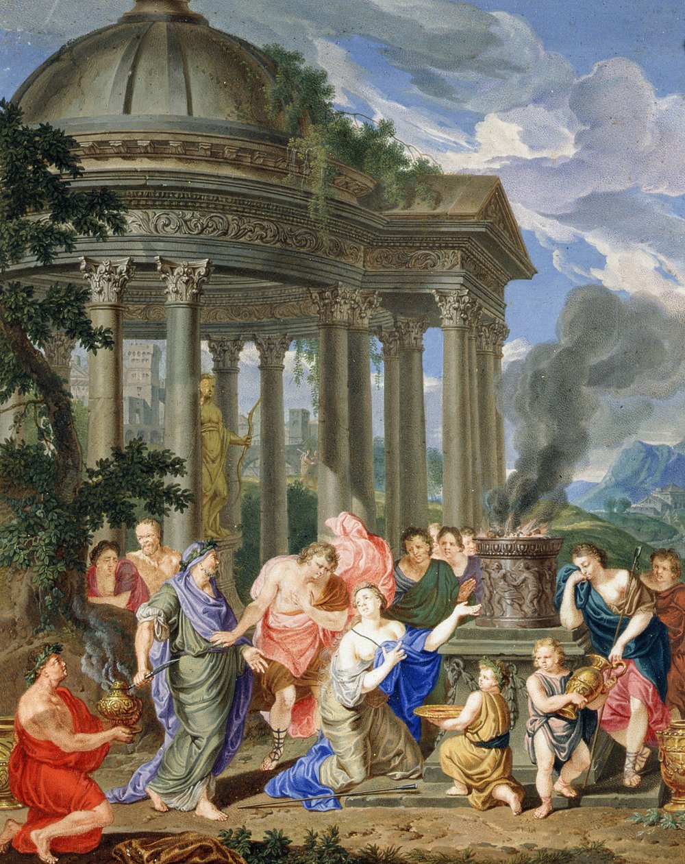 Offer av Iphigenia av Richard van Orley