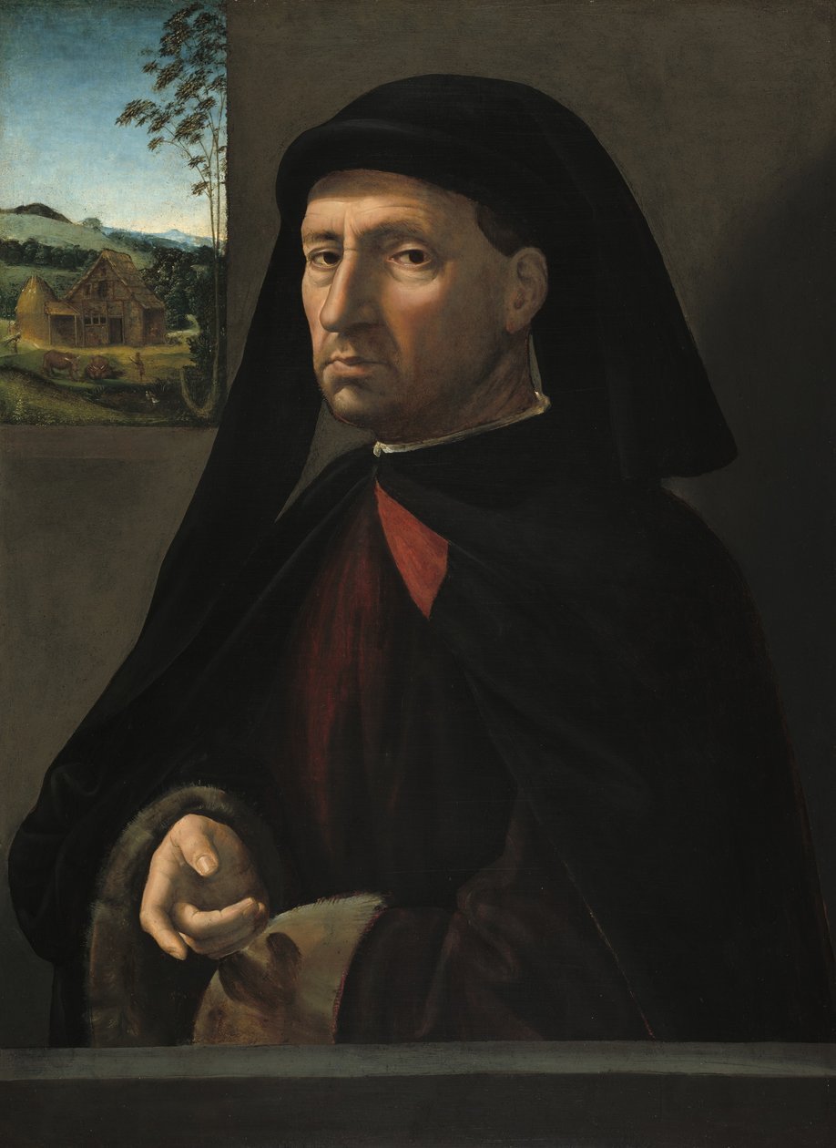 Portrett av en gentleman, ca. 1505 av Ridolfo Ghirlandaio