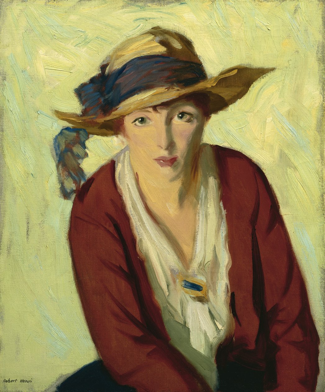 Strandhatten, 1914 av Robert Cozad Henri