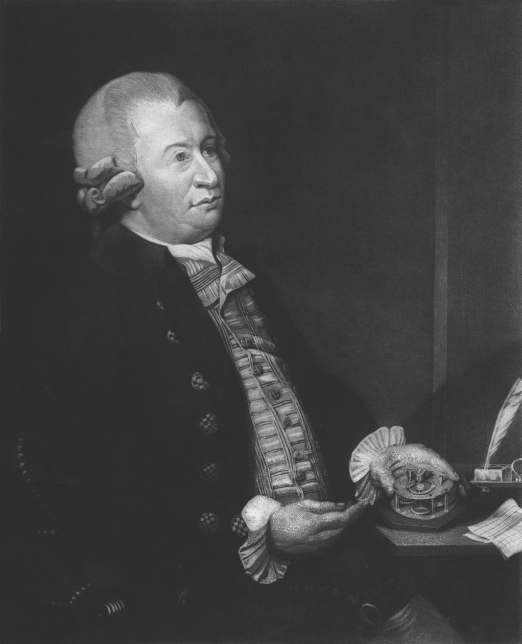 John Arnold (1736-99), gravert av Reid av Robert Davy