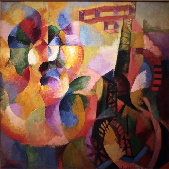 Soleil, Tour, Fly Engelsk: Sun, Tower, Airplane av Robert Delaunay