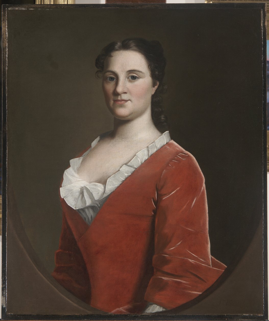 Fru Benjamin Lynde, jr., ca. 1748 av Robert Feke