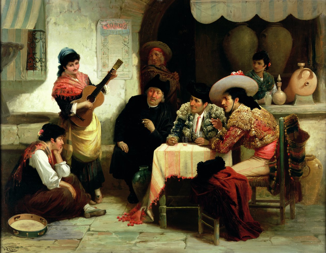 I en spansk taverna av Robert Kemm