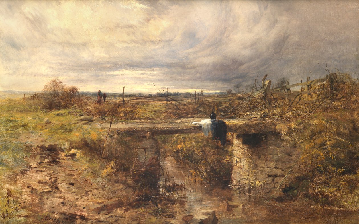 Gangbroen, 1851 av Robert Tonge