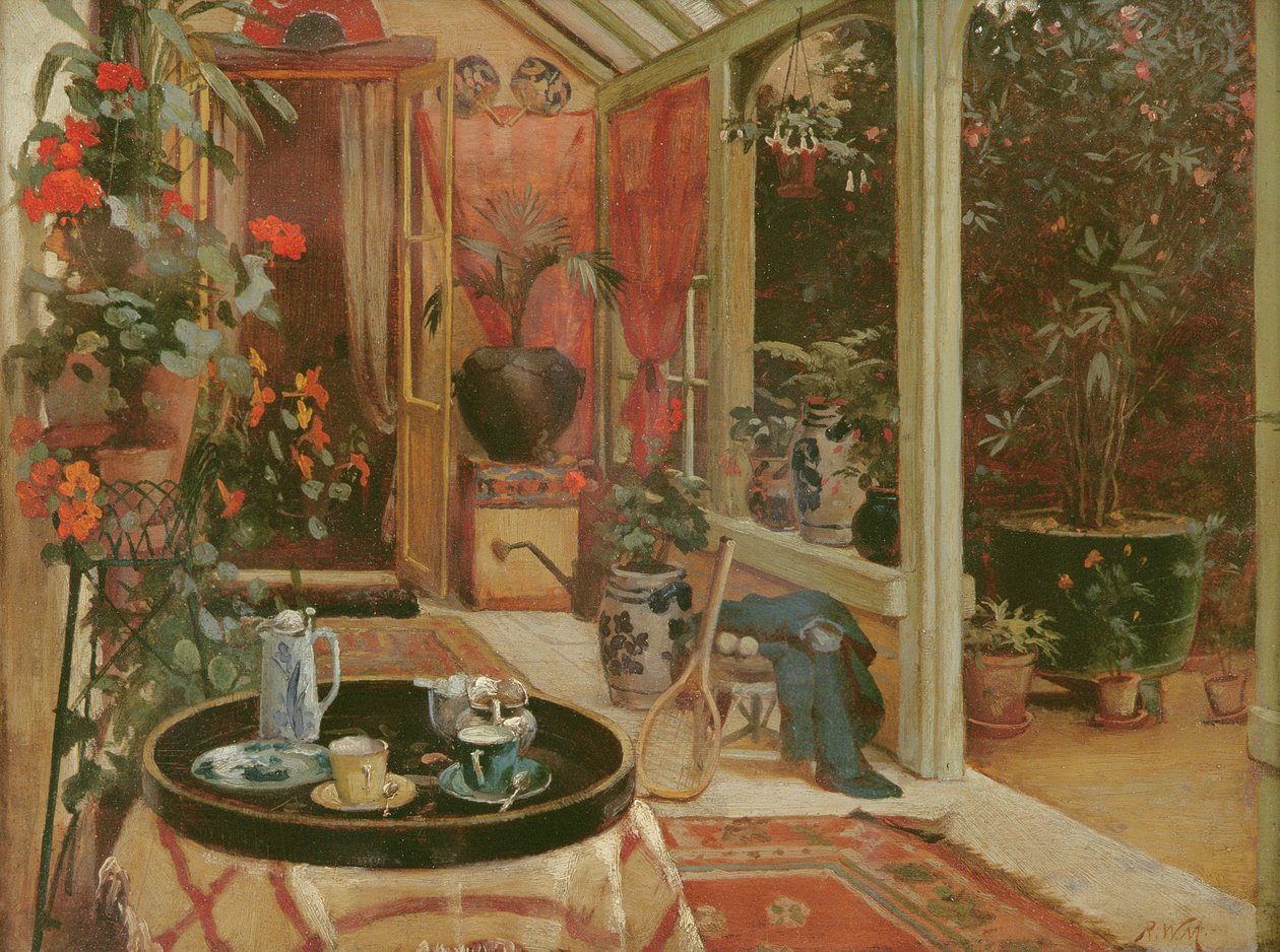 En pause for te av Robert Walker Macbeth