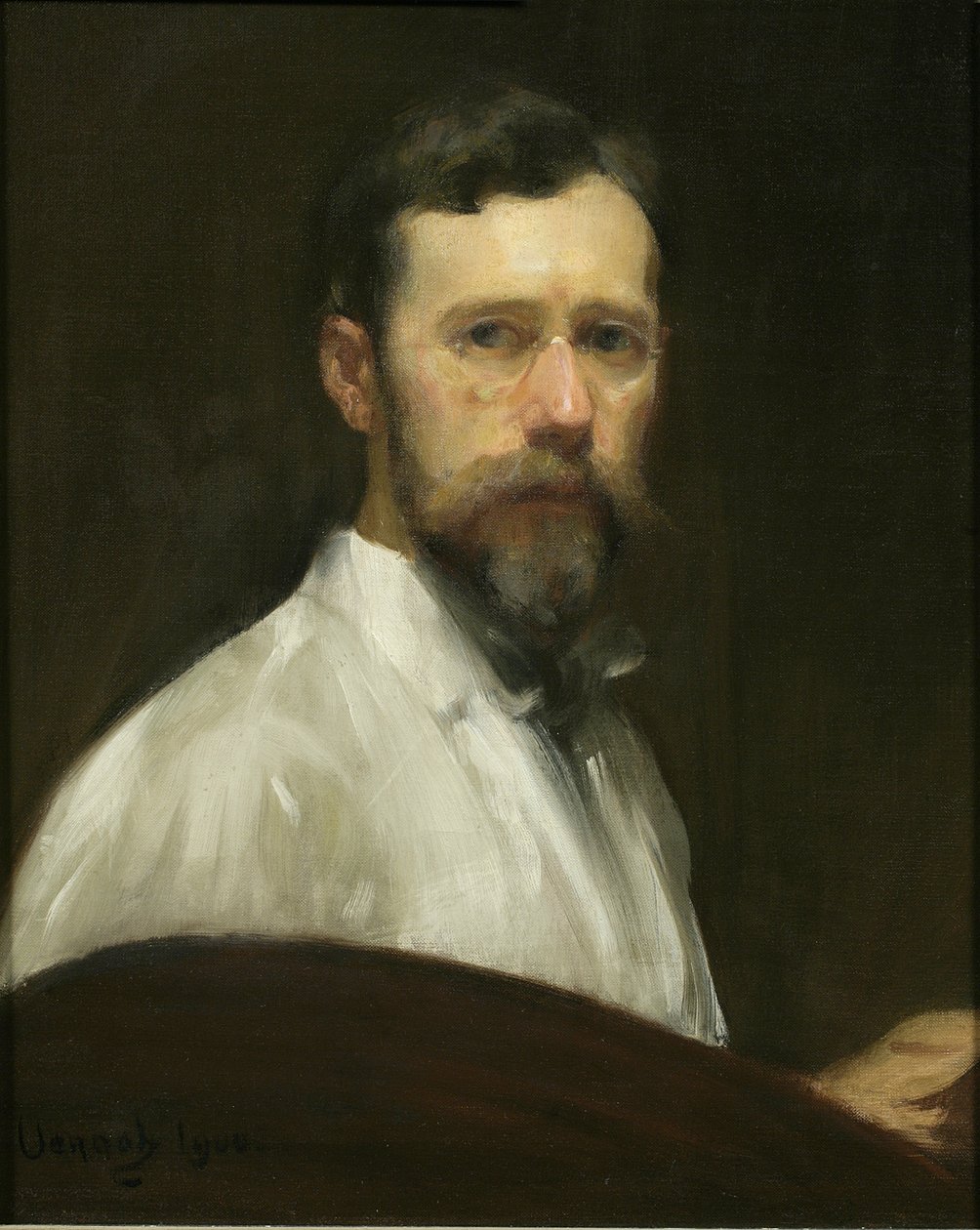 Selvportrett, 1900 av Robert William Vonnoh