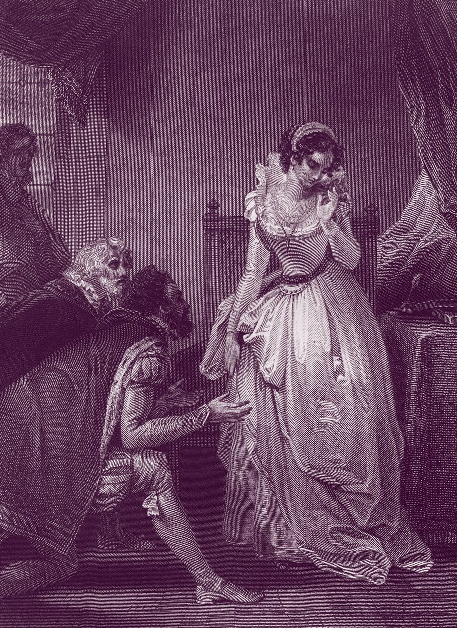 Lady Jane Gray av Robert (after) Smirke