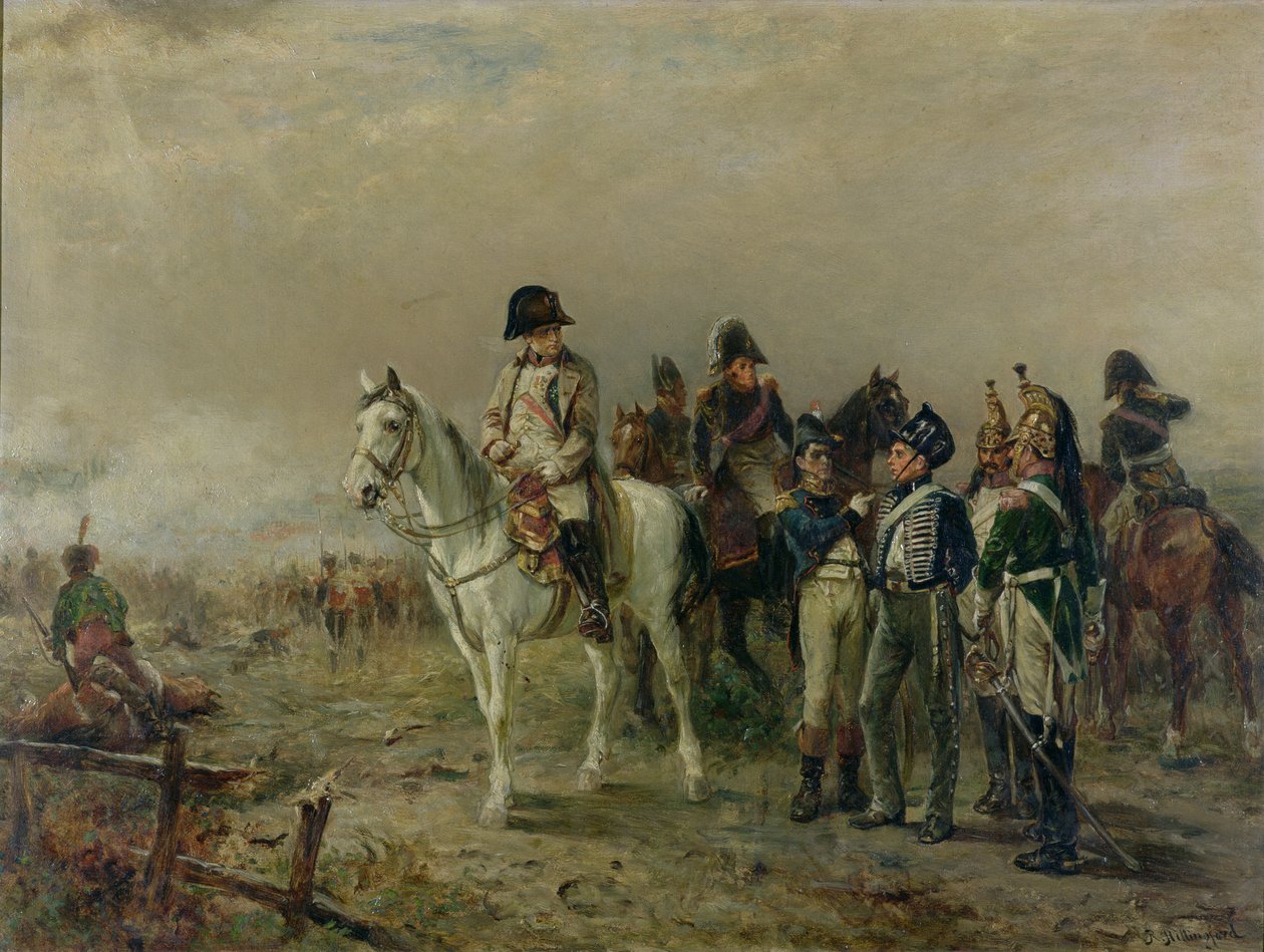 Vendepunktet ved Waterloo av Robert Alexander Hillingford