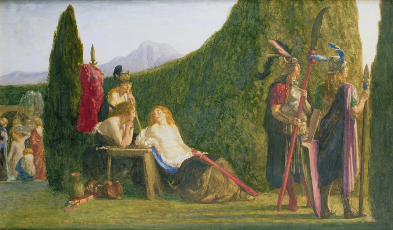 Dronning Hippolytas garde, 1908 av Robert Anning Bell