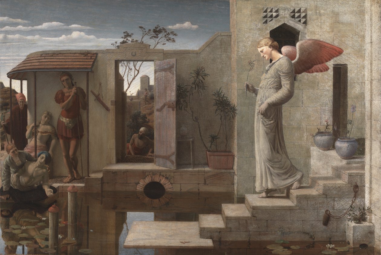 The Pool of Bethesda av Robert Bateman