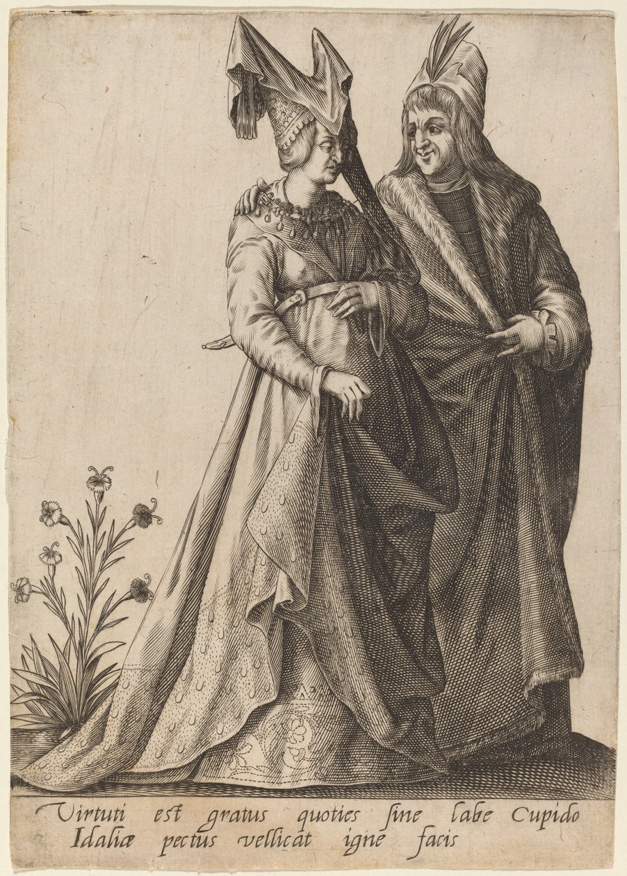 Dyd er takknemlig når som helst..., 1597. av Robert Boissard