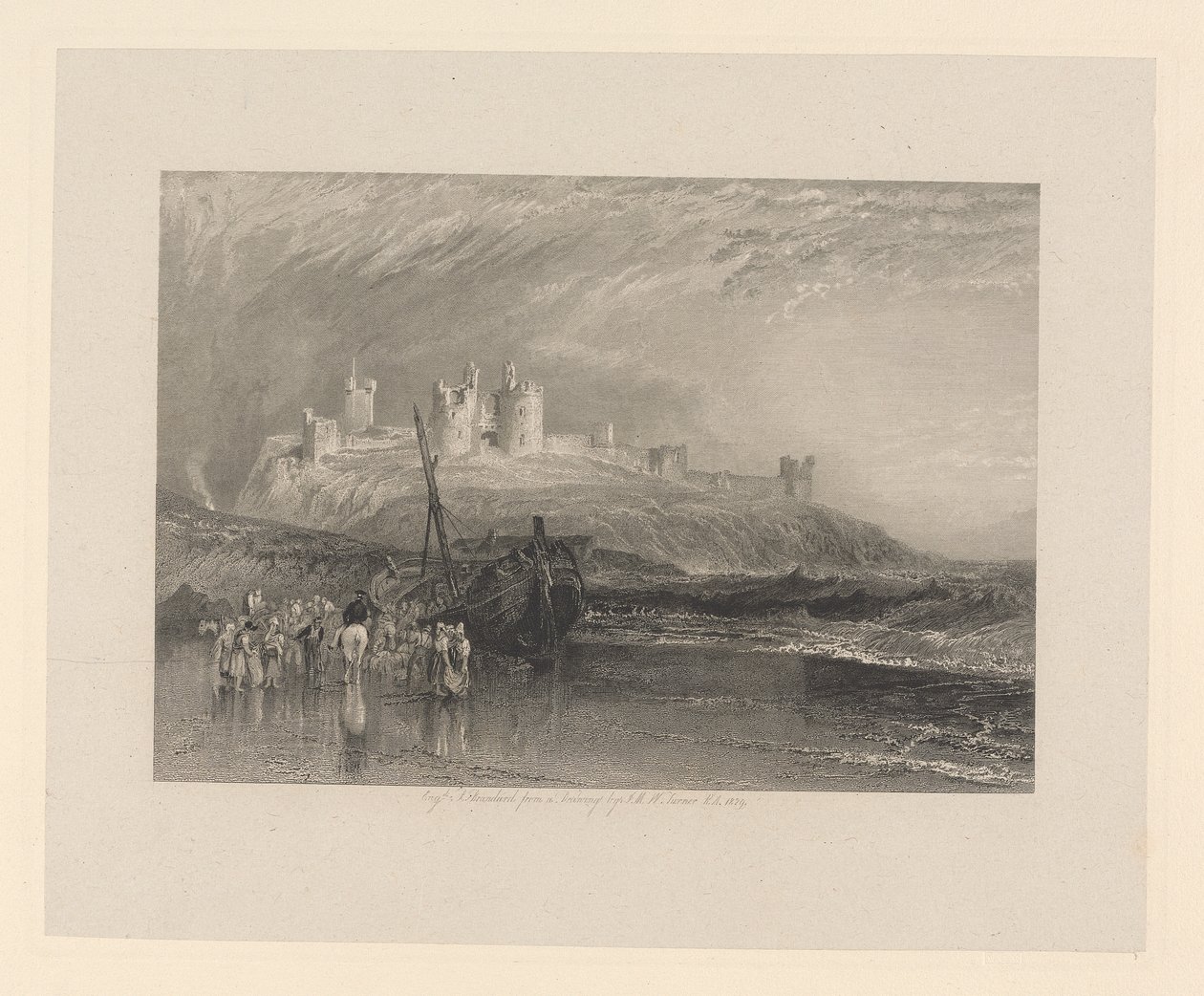 Dunstanborough Castle, Northumberland av Robert Brandard