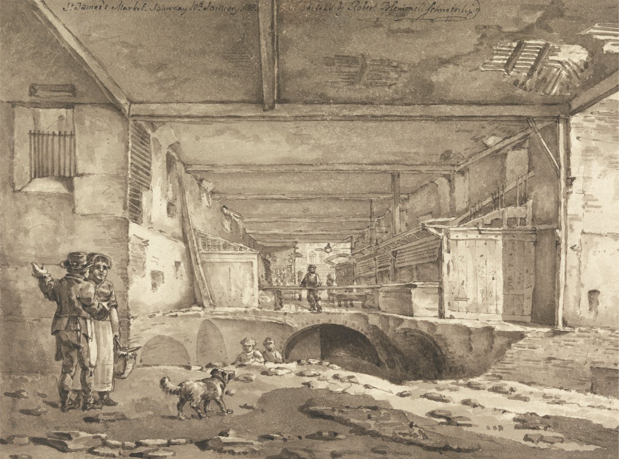 St. James Market, lørdag av Robert Bremmel Schnebbelie