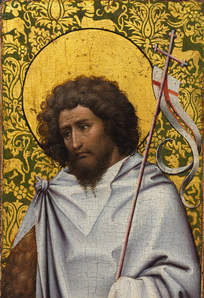 døperen Johannes, ca. 1410. av Robert Campin