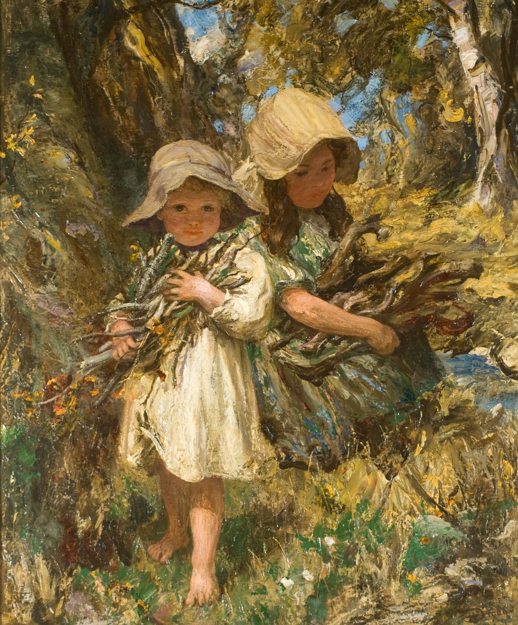 Woodland Gleaners av Robert Carrick