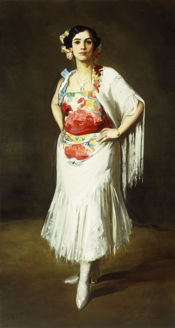 Den mauriske dronningen, 1906 av Robert Cozad Henri