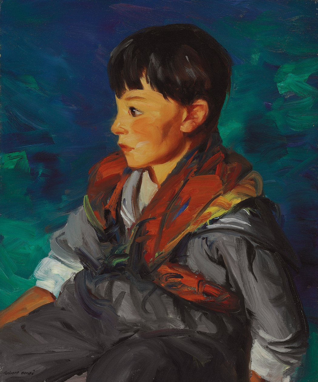 Nelson Cooper, sigøynergutt, 1915 av Robert Cozad Henri