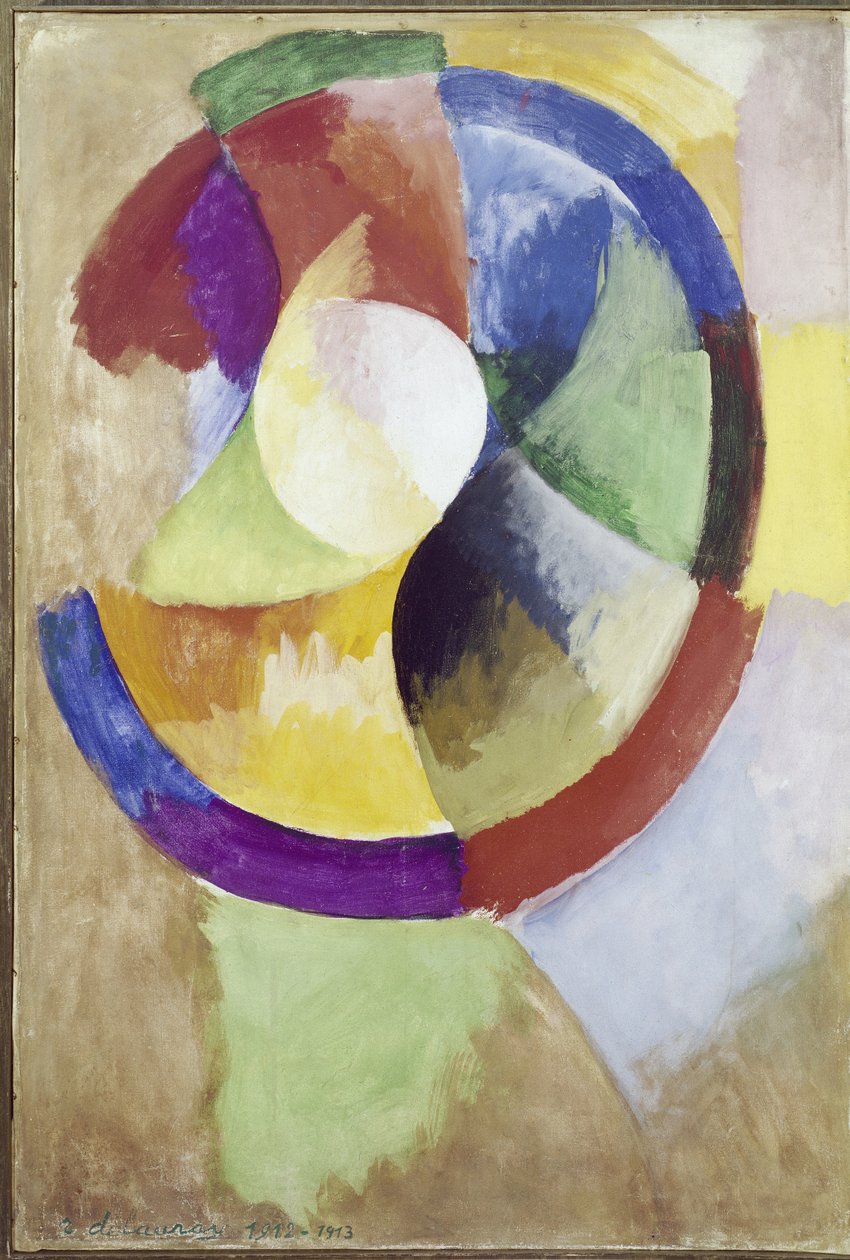 Sirkulære former, Sol nr. 2 av Robert Delaunay