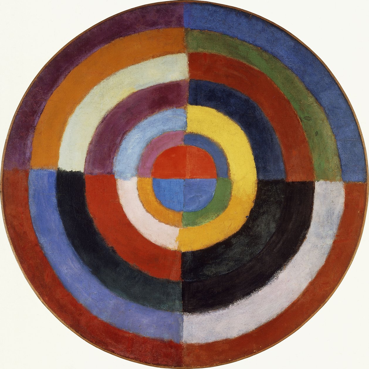 Første plate av Robert Delaunay
