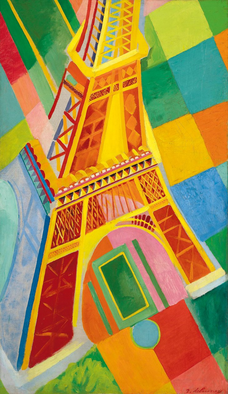 Eiffeltårnet, 1926. av Robert Delaunay