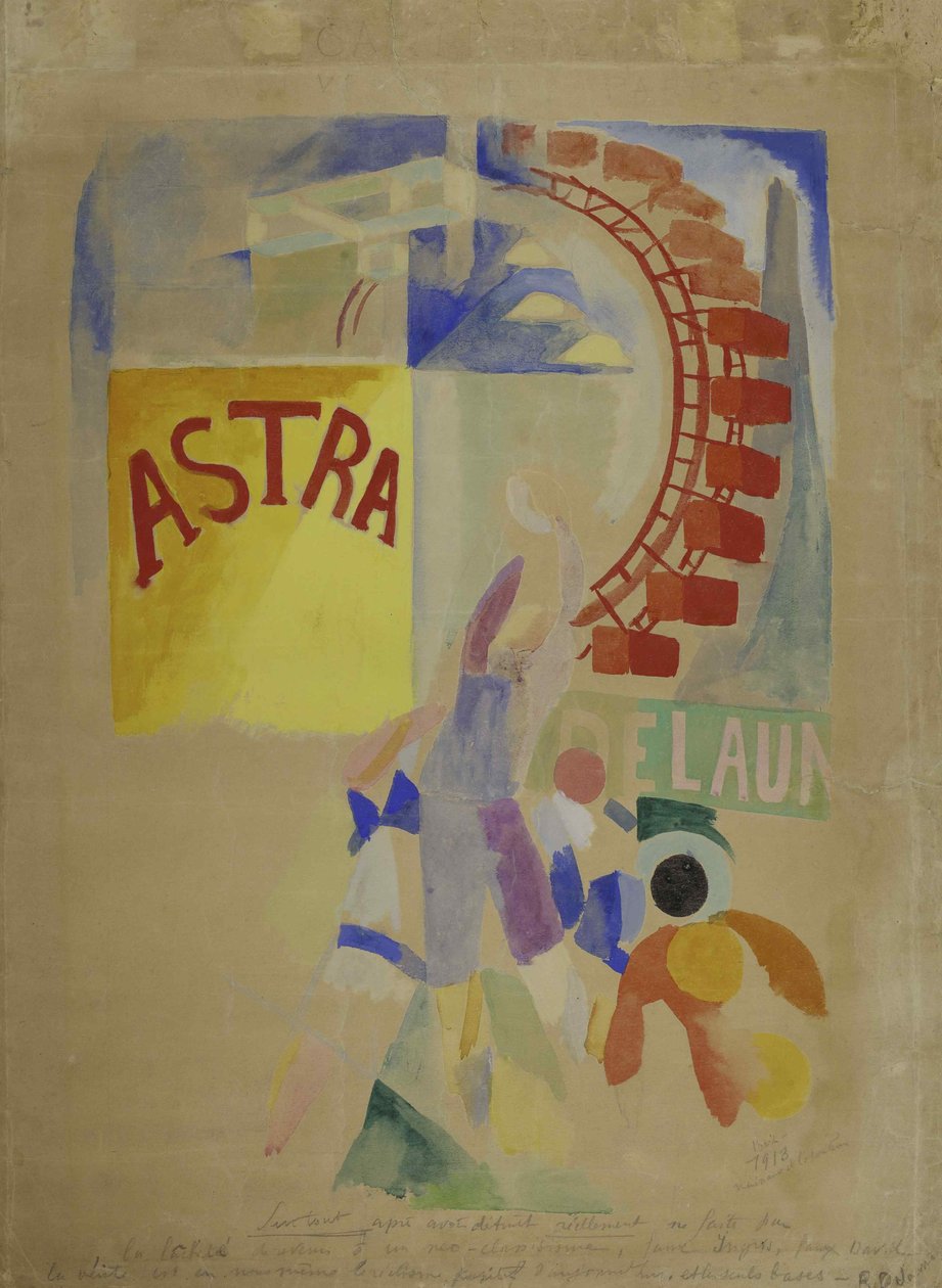 Cardiff-laget, 1912-1913. av Robert Delaunay