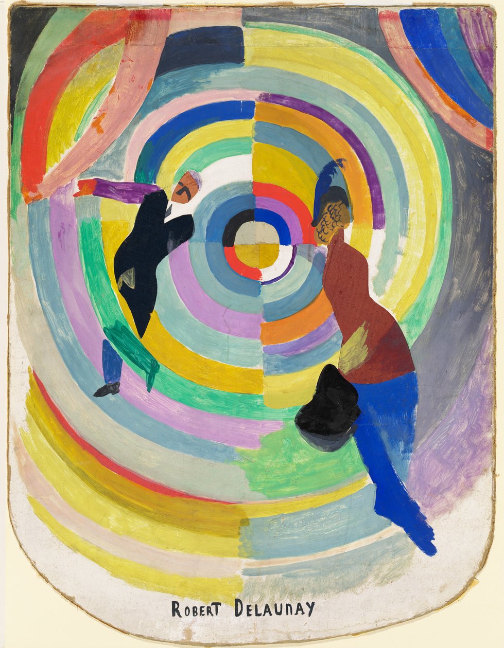 Politisk drama, 1914. av Robert Delaunay