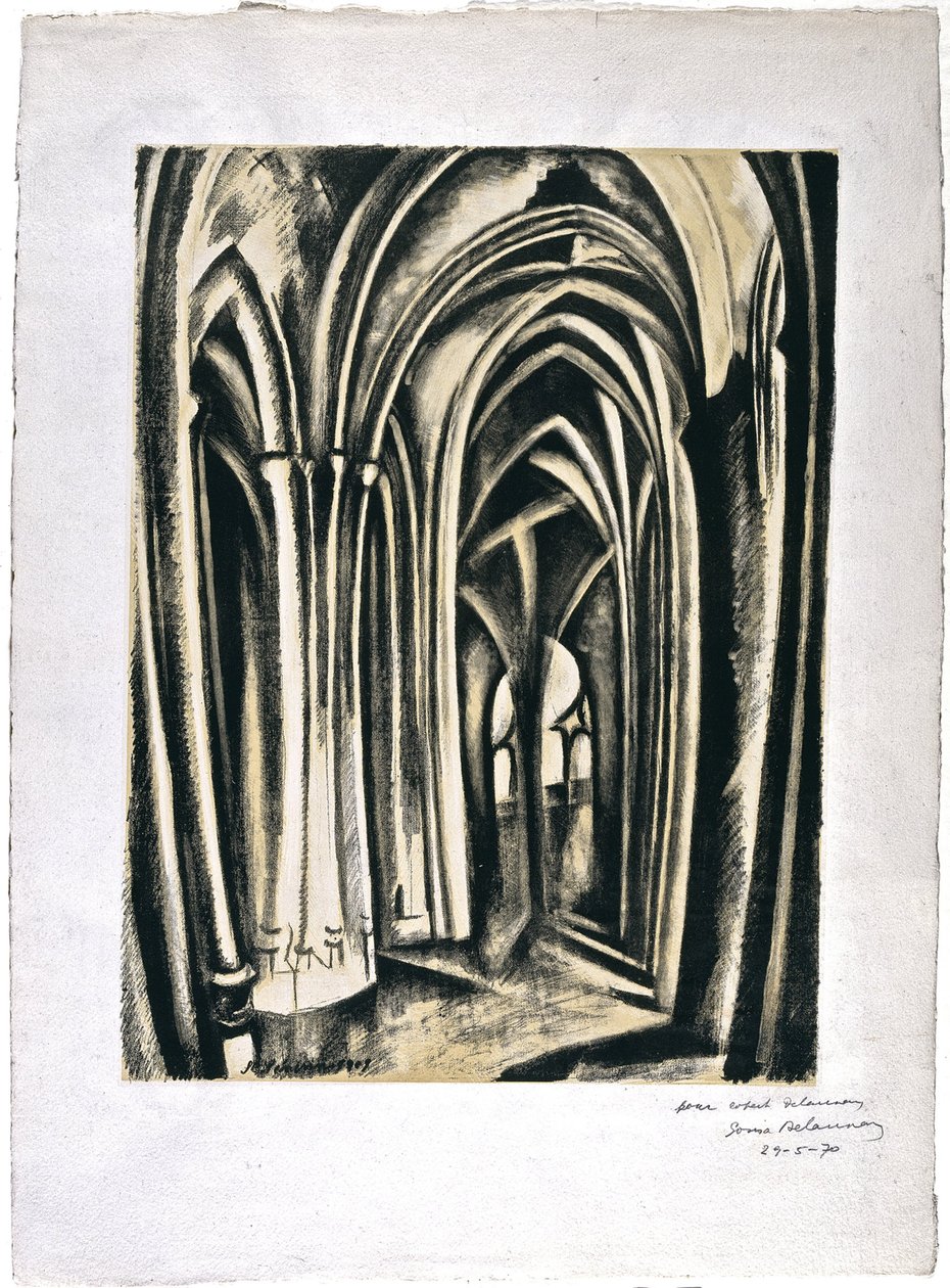 Saint Severin av Robert Delaunay