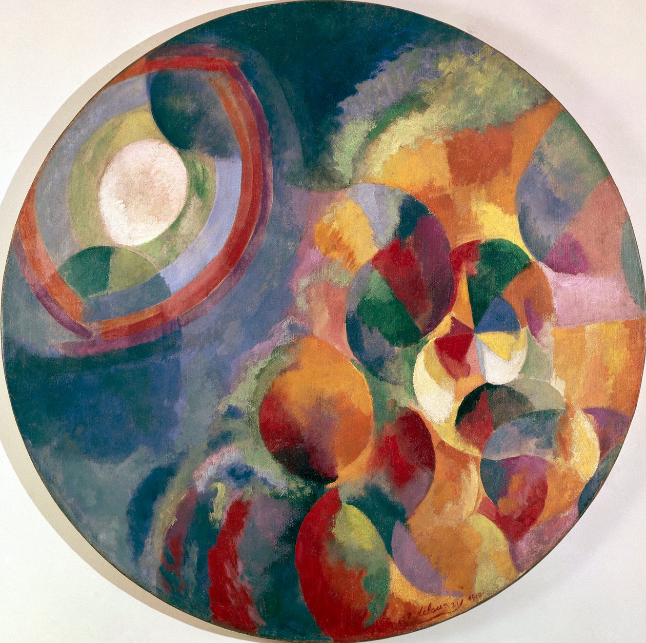 Samtidige kontraster: Sol og måne av Robert Delaunay