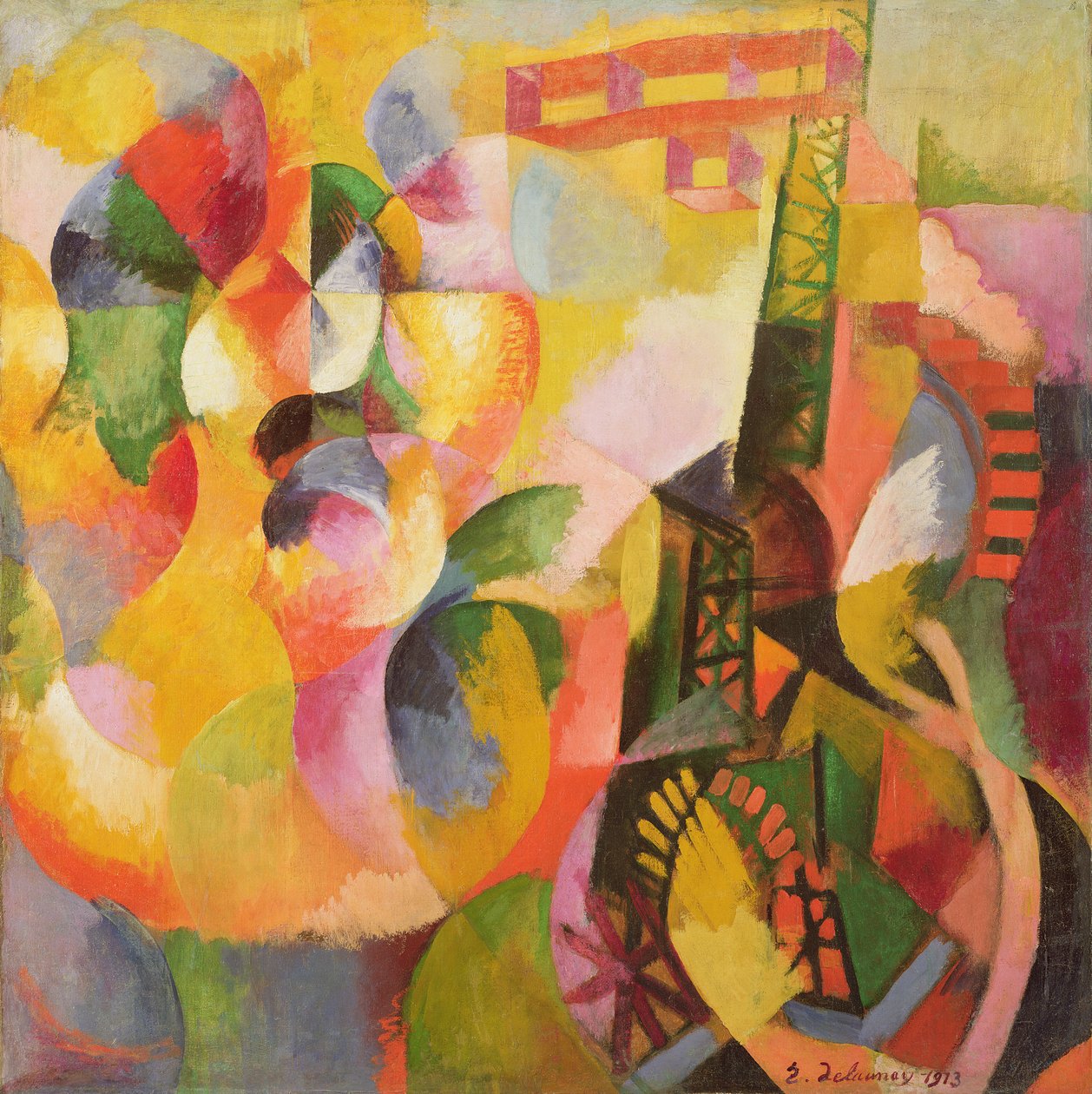 Sun Tower, fly av Robert Delaunay