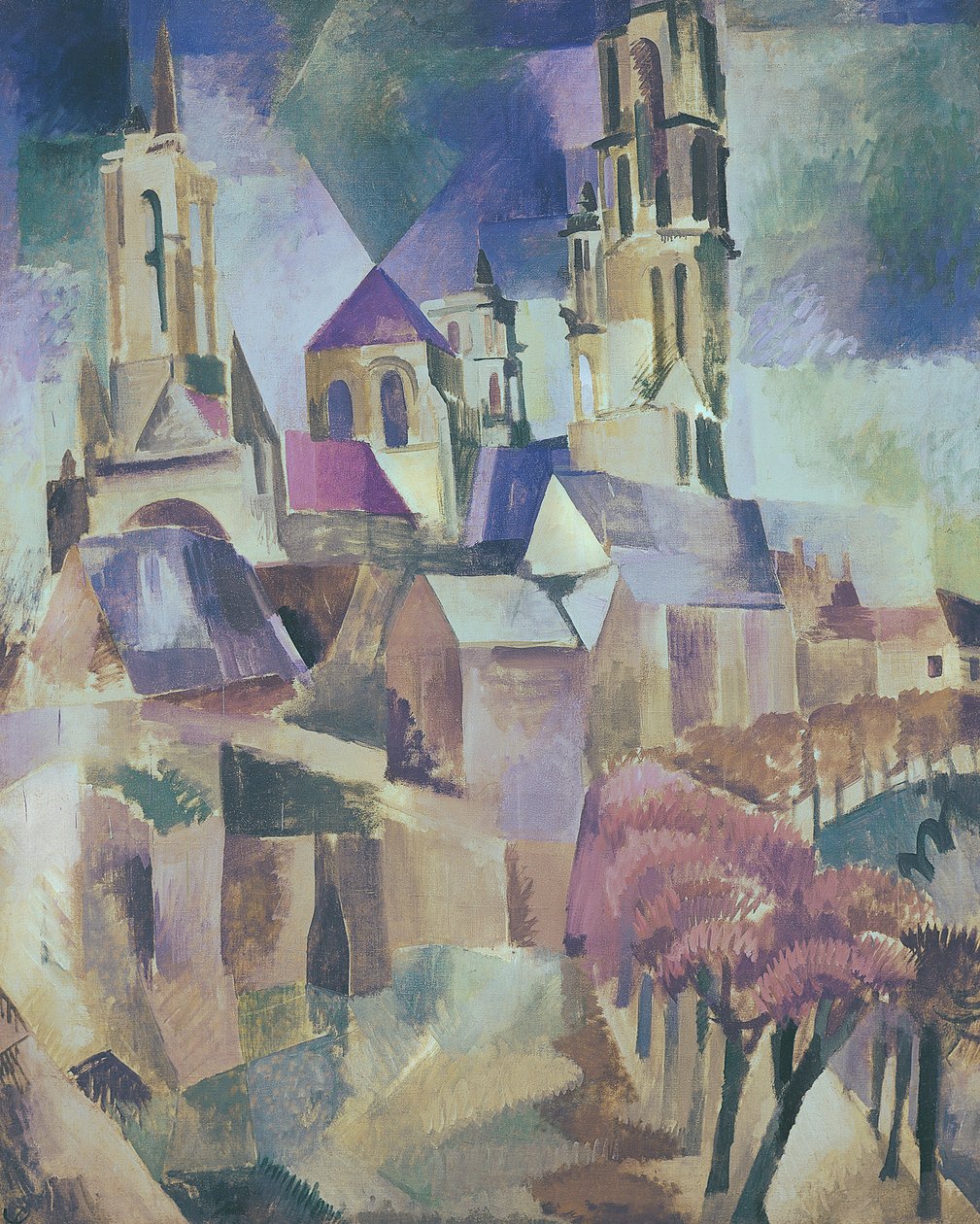 Tårnene i Laon av Robert Delaunay