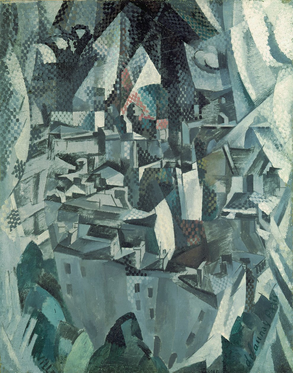 Byen nr.2 av Robert Delaunay