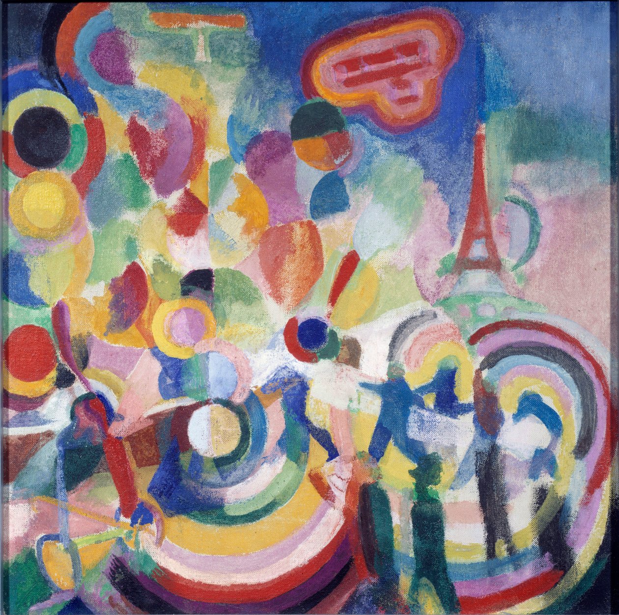 Hyllest til Bleriot Louis Bleriot (1872-1936) av Robert Delaunay