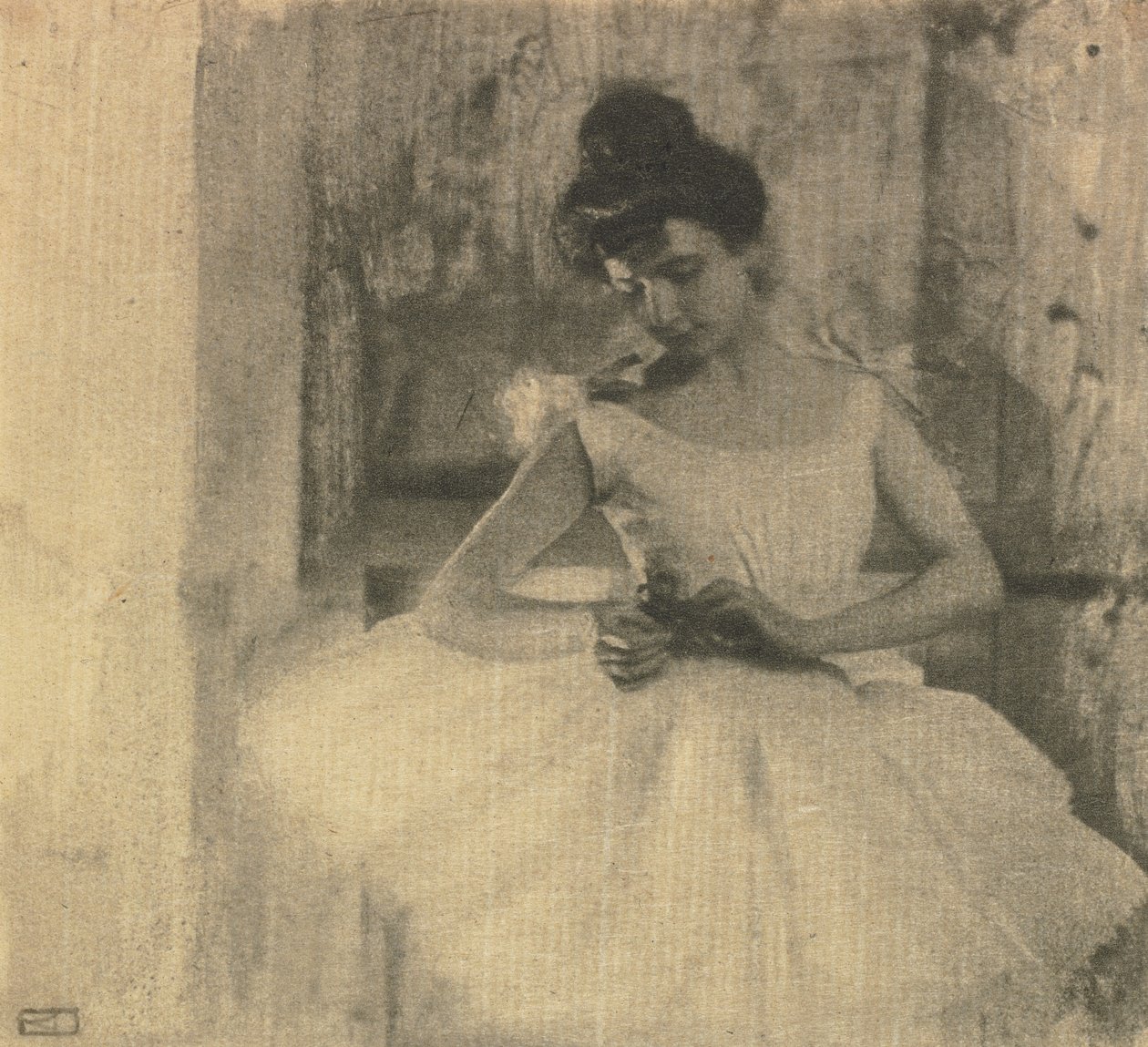 Kameraarbeid: Behind the Scenes, 1906. av Robert Demachy