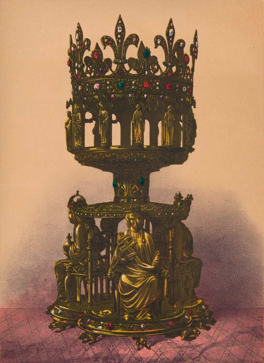 En forgylt helligdom i sølv, 1893. av Robert Dudley