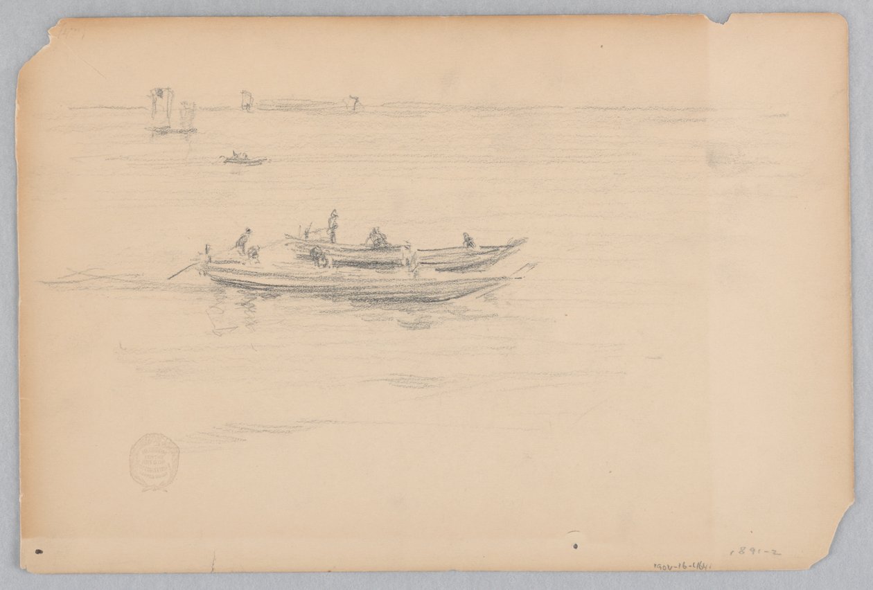 Fiskebåter, Japan av Robert Frederick Blum