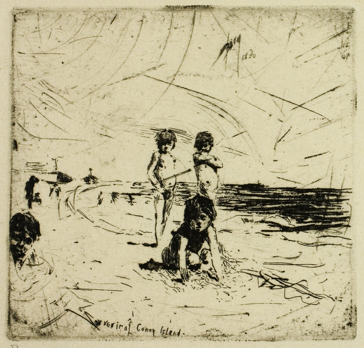 Suvenir fra Coney Island av Robert Frederick Blum