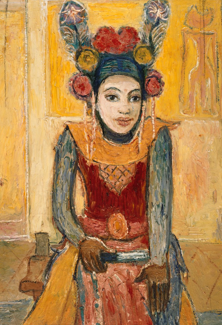 Balinesisk II. Legong danser, ca 1926. av Robert Genin