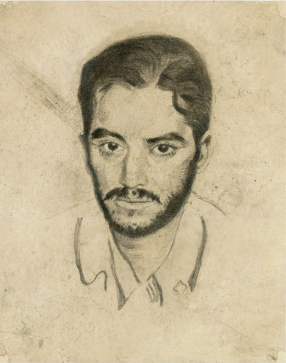 Selvportrett, ca. 1905. av Robert Genin