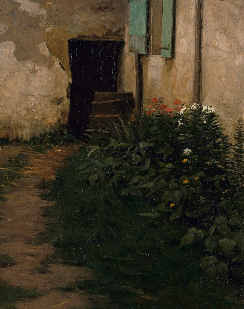 En hagesti, 1896. av Robert Henry Logan