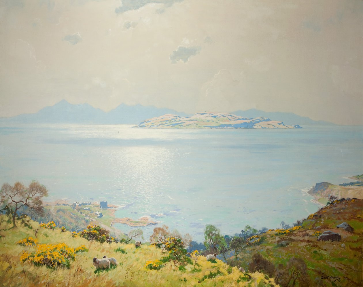 The Shores of the Clyde, ca. 1933 av Robert Houston