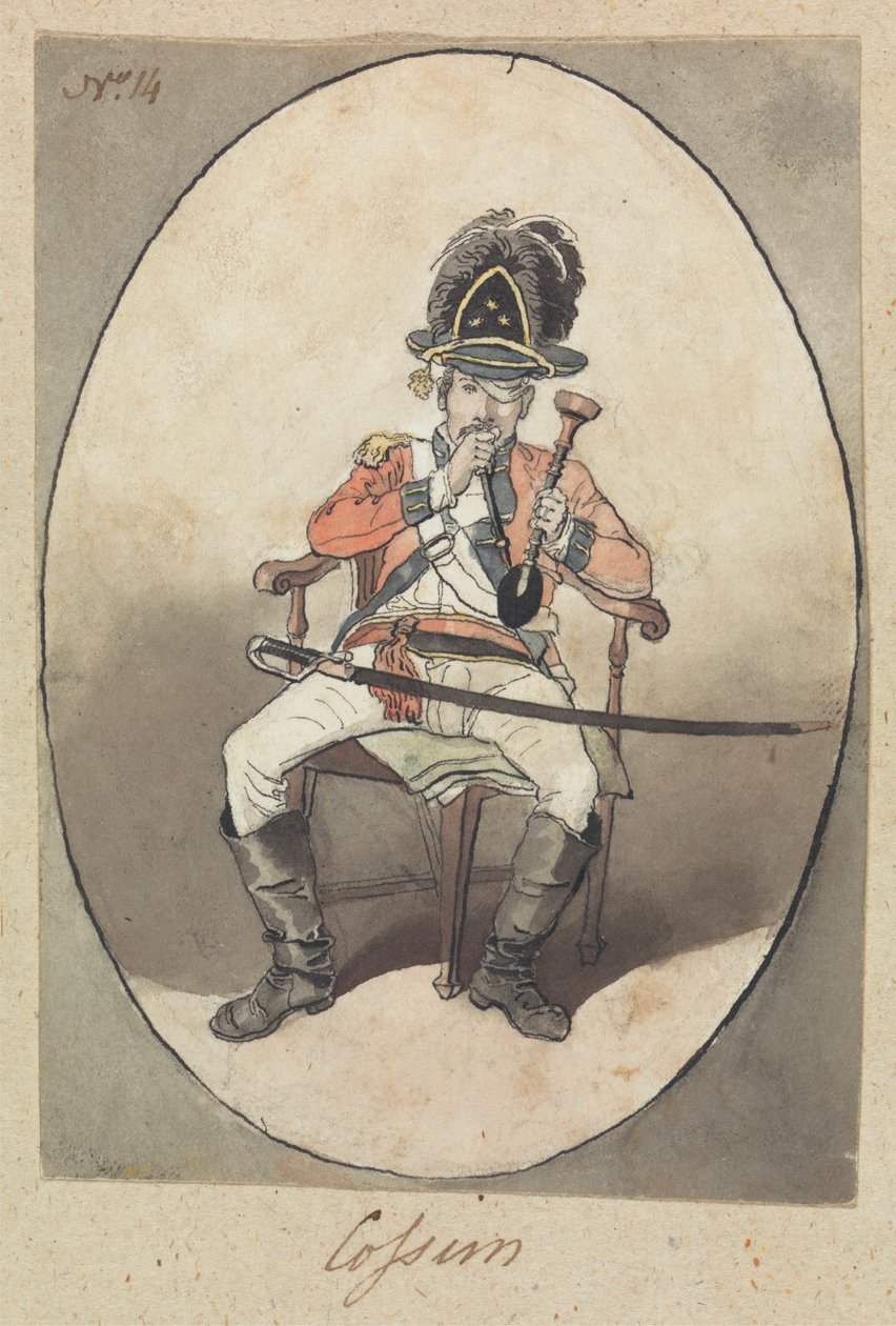 En Sepoy Jamader av Robert Mabon