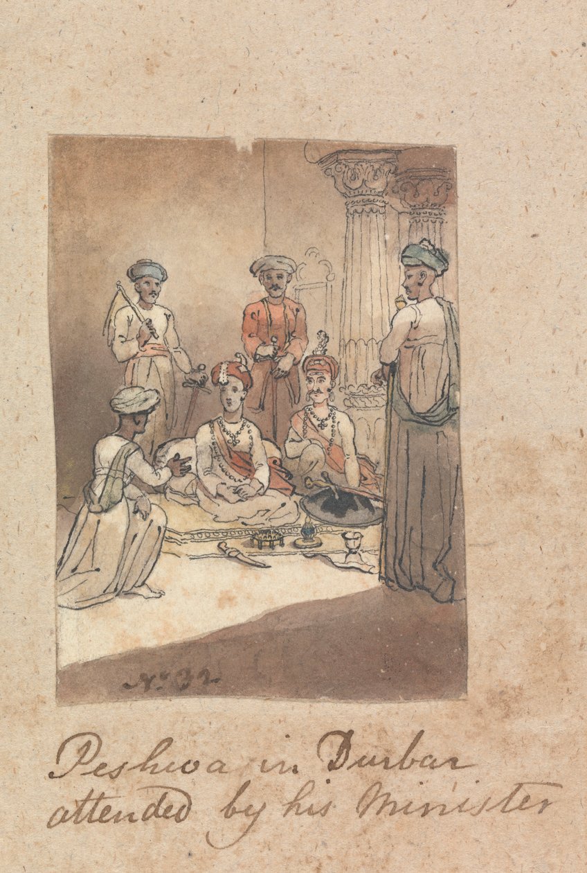 Maratha Peshwa og hans prester av Robert Mabon