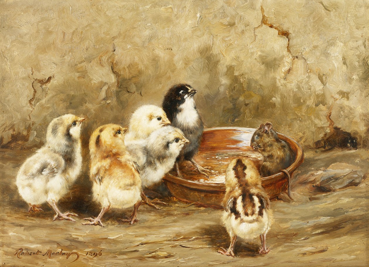 Den ubudne lunsjgjesten, 1896 av Robert Morley