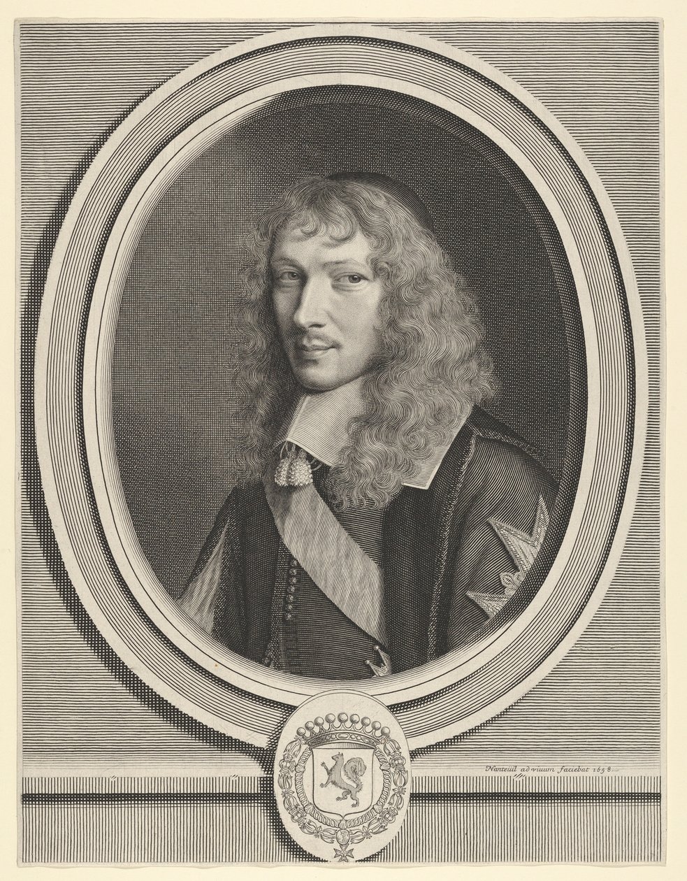 Basil Fouquet, 1658. av Robert Nanteuil
