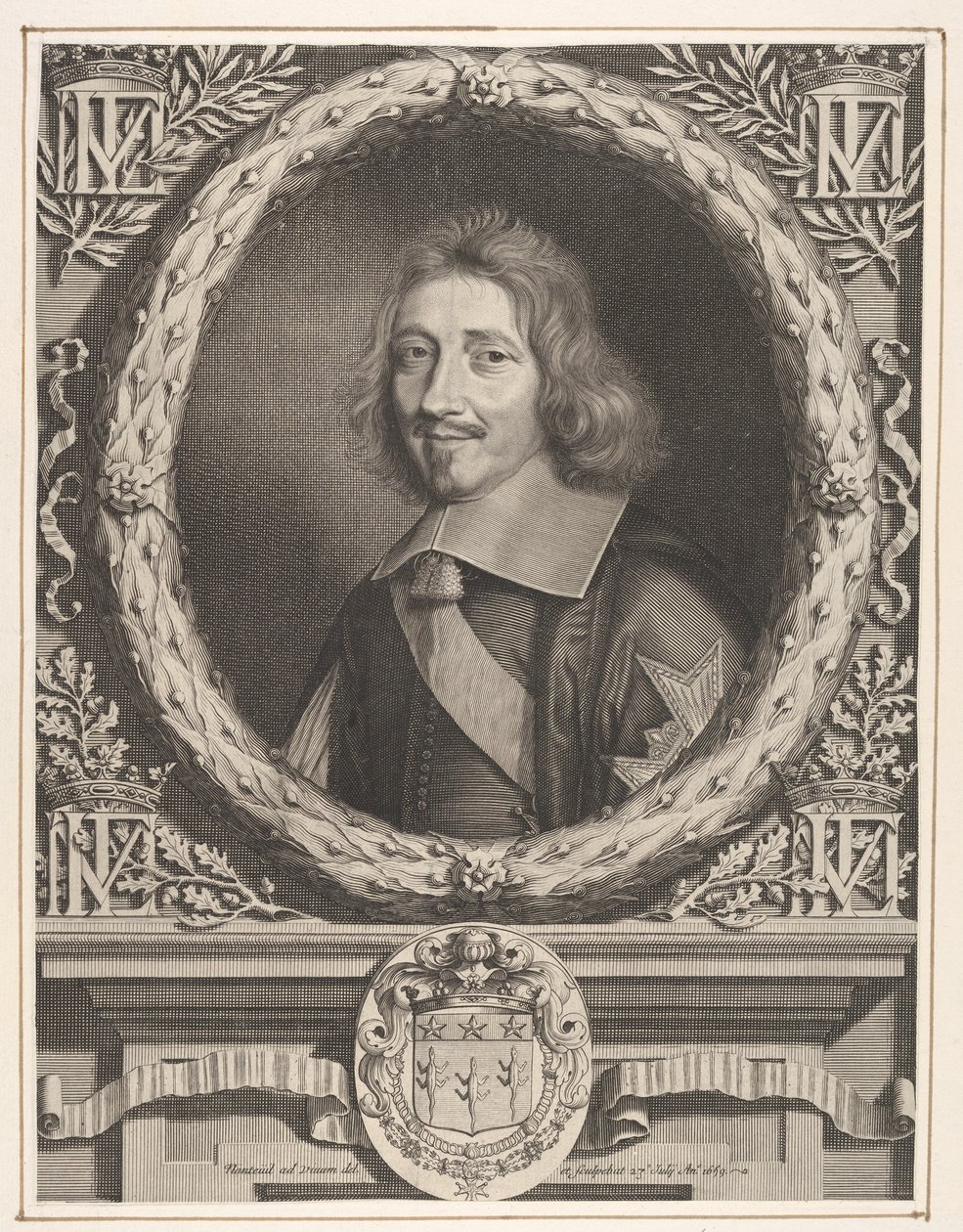 Kansler Michel IV Le Tellier, 1659. av Robert Nanteuil