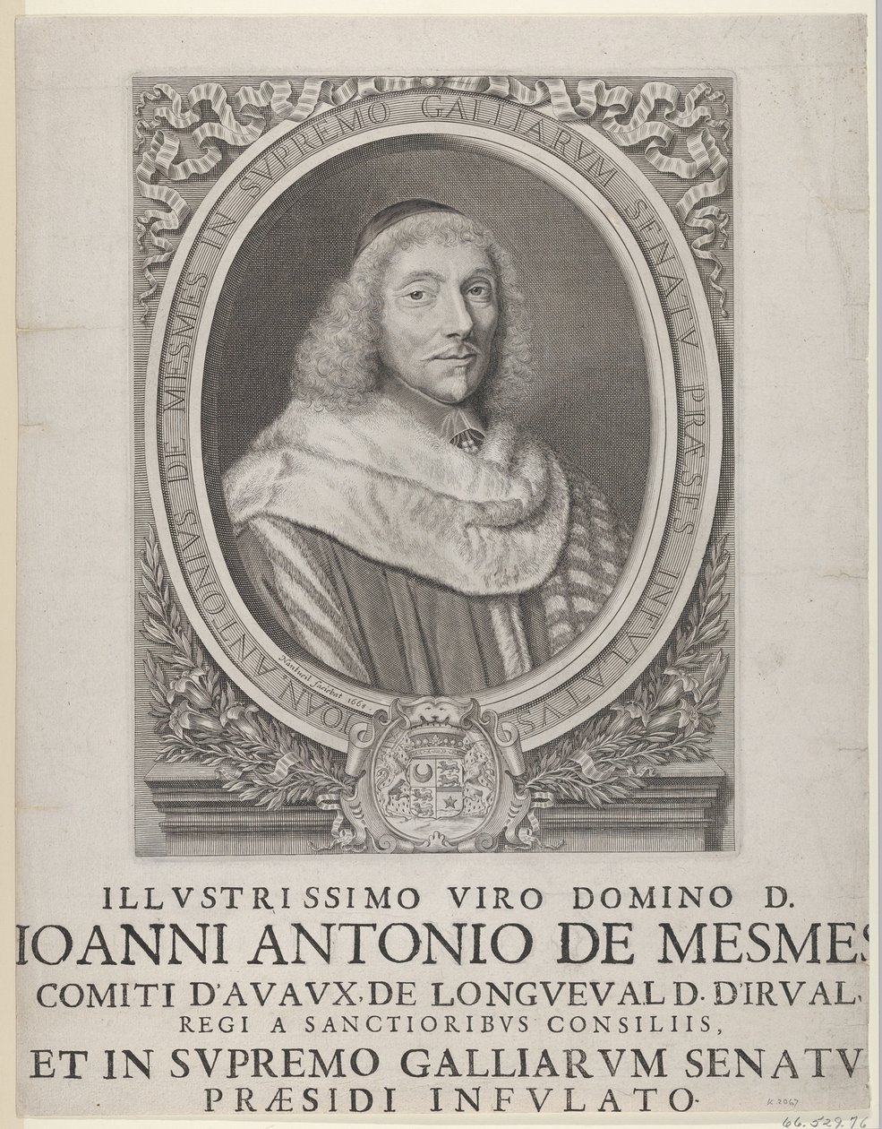 Jean-Antoine de Mesmes, 1658. av Robert Nanteuil
